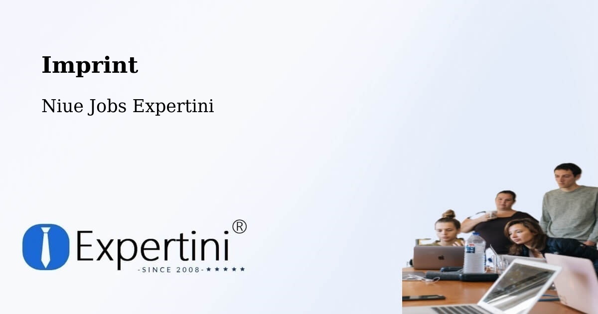 Imprint – Fualahi - Niue Jobs Expertini