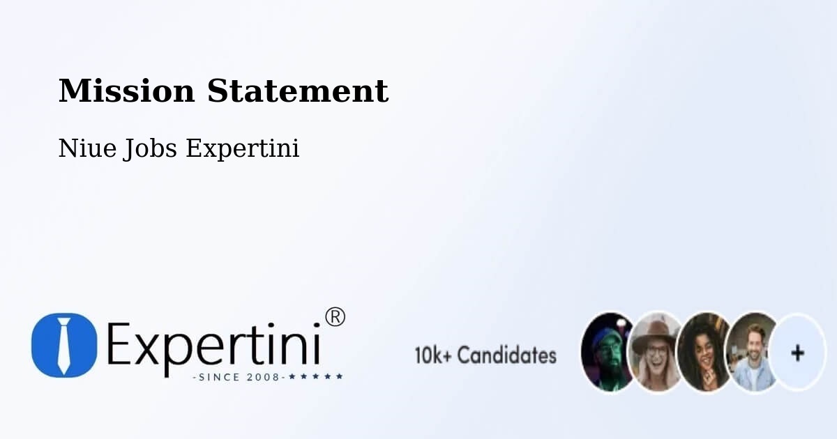 Corporate Mission – Fualahi - Niue Jobs Expertini