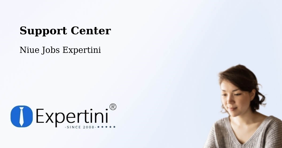Support Services – Fualahi - Niue Jobs Expertini